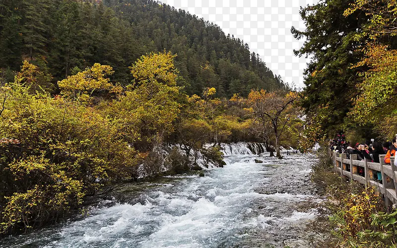九寨沟自然风景