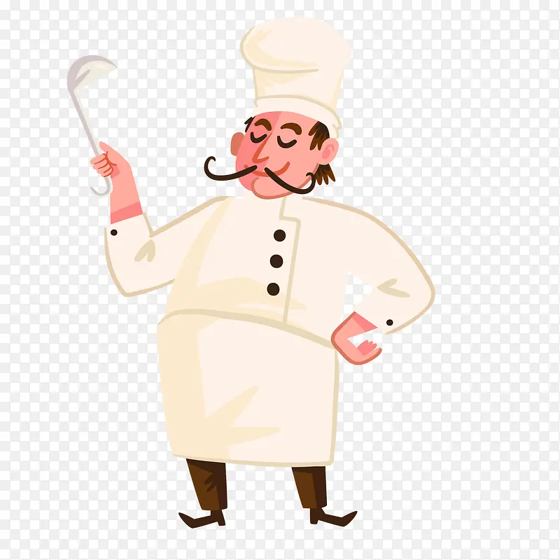 卡通厨师人物设计