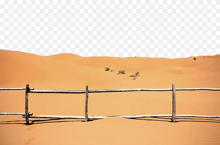 黄色沙漠景观