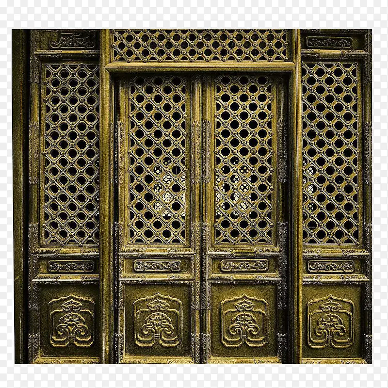 中国古代高档木质门古门