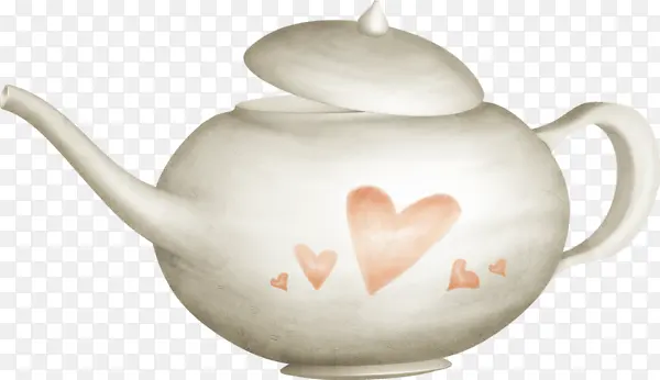 爱心茶壶咖啡壶