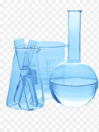 蓝色化学实验工具