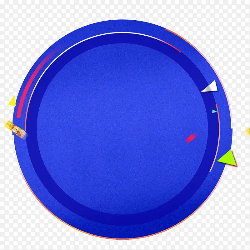 蓝色圆圈