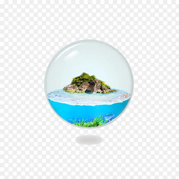 海洋玻璃球