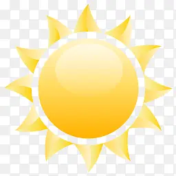 火热的太阳图标