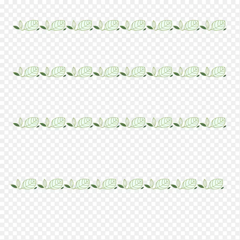 实用植物花边边框矢量素材