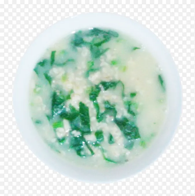 燕麦菠菜粥