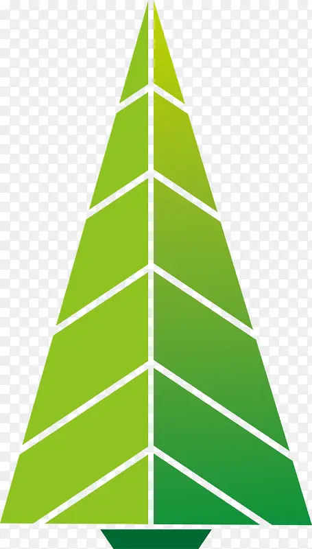 绿色方块圣诞树