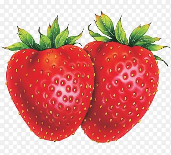 红草莓免扣元素
