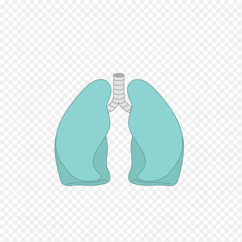 蓝色的肺部