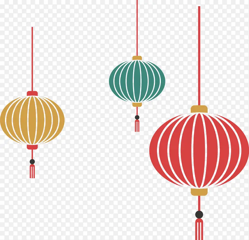 彩色灯笼PNG图片素材下载_图片编号9598430-PNG素材网