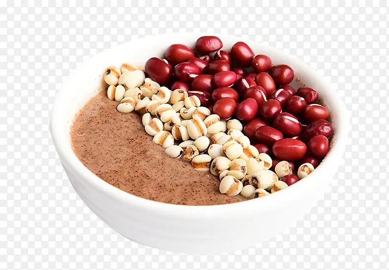 红豆薏米魔芋粉素材