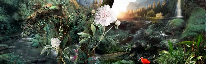魔境仙踪banner创意设计