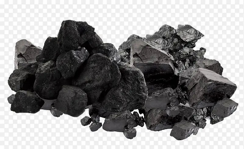 一大堆煤炭