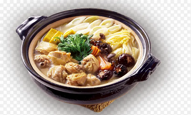砂锅鸡汤 菜品