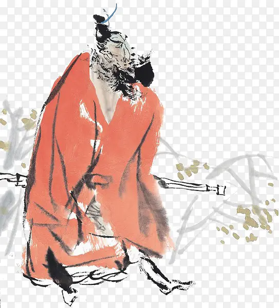 水墨人物