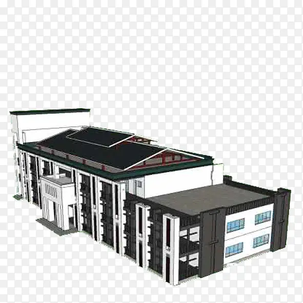 校园建筑效果图PNG图片素材下载_图片编号9616075-PNG素材网