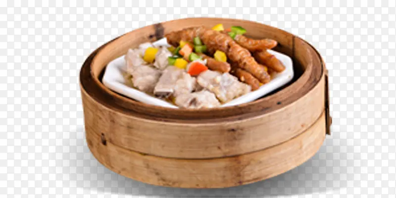 广式早茶排骨拼凤爪