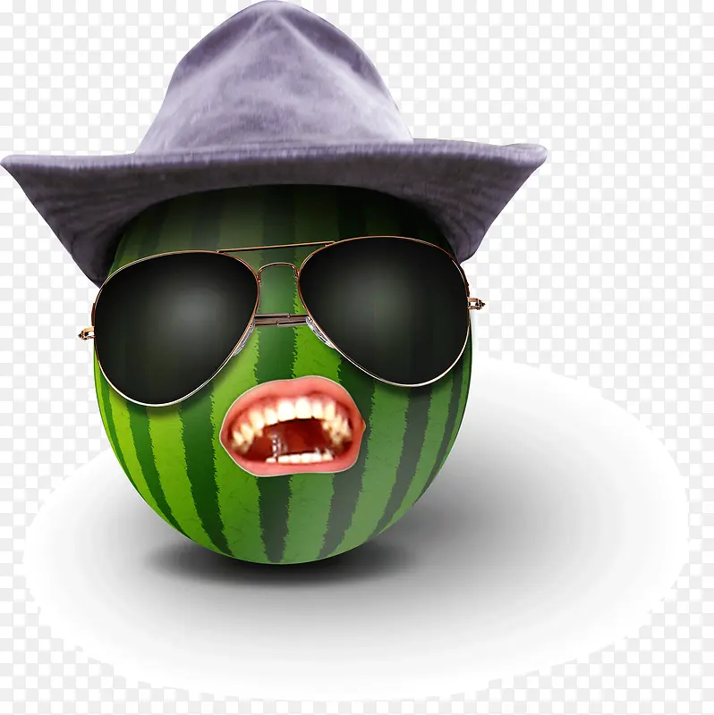 创意搞怪的西瓜