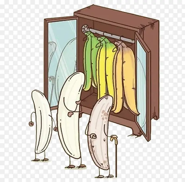 创意香蕉穿衣