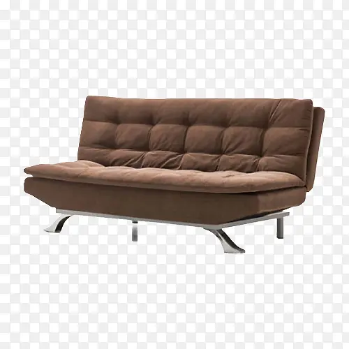 棕色舒适沙发元素