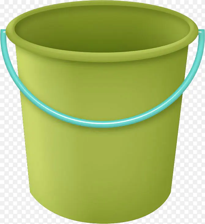 绿色水桶