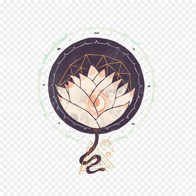 花纹印花图案