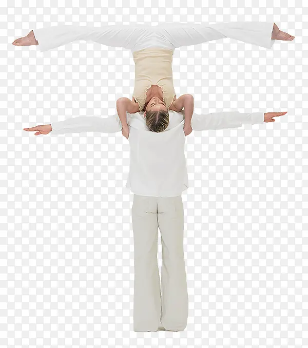 两个人瑜伽