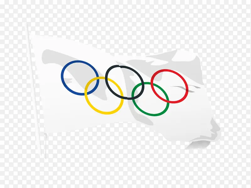矢量奥运旗子