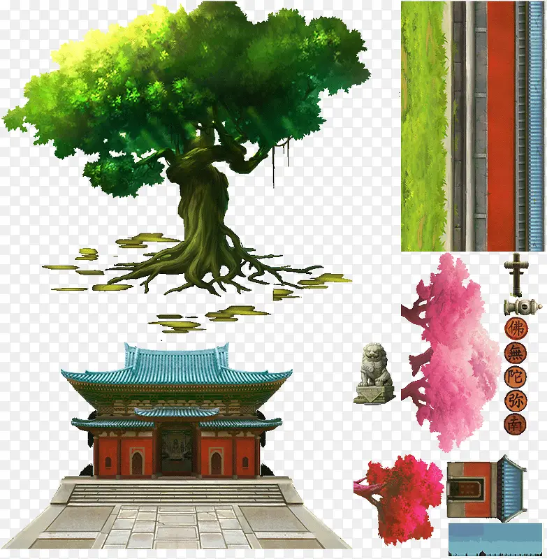 中国风建筑PNG图片素材下载_图片编号9645806-PNG素材网