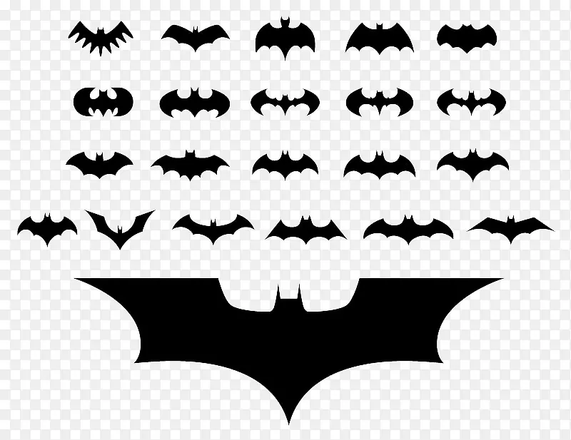 电影蝙蝠侠标志