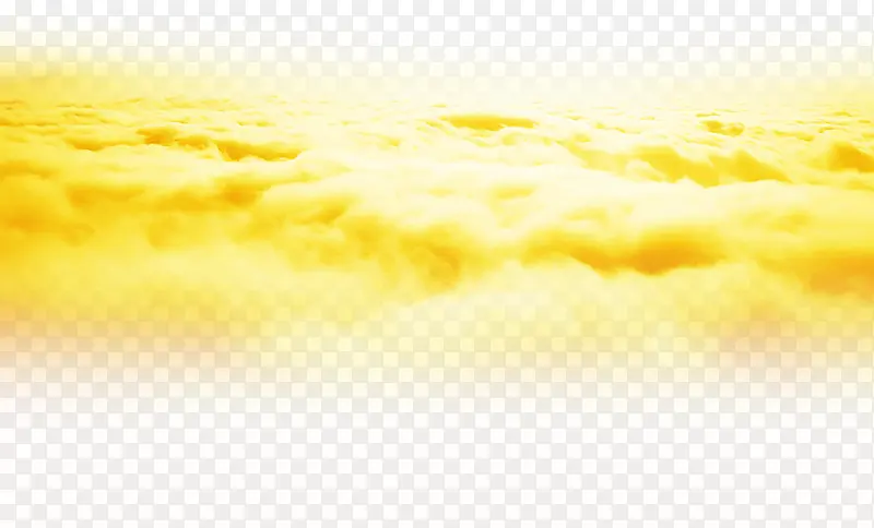 黄色装饰云彩云层