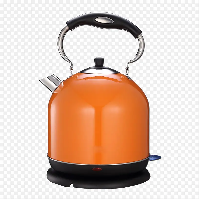 橙色电气两用水壶