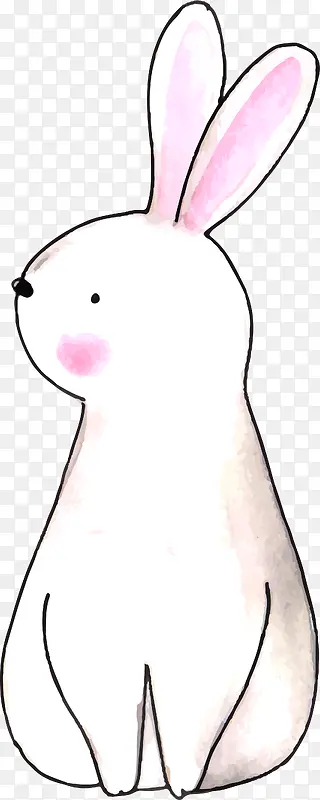 可爱兔子免抠素材