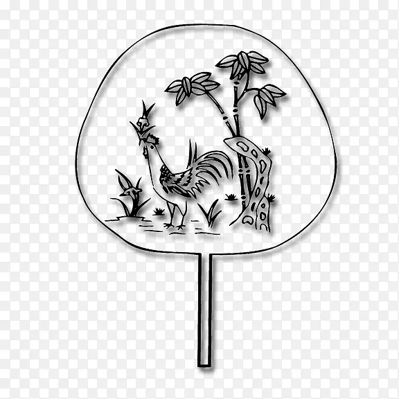 刺绣花纹  中国风 黑白花
