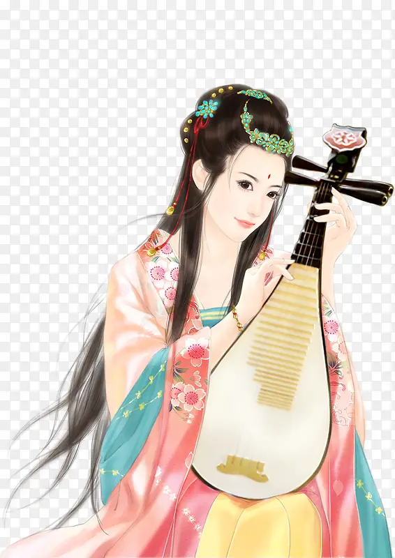 立绘古风诗音女子PNG图片素材下载_图片编号9655387-PNG素材网