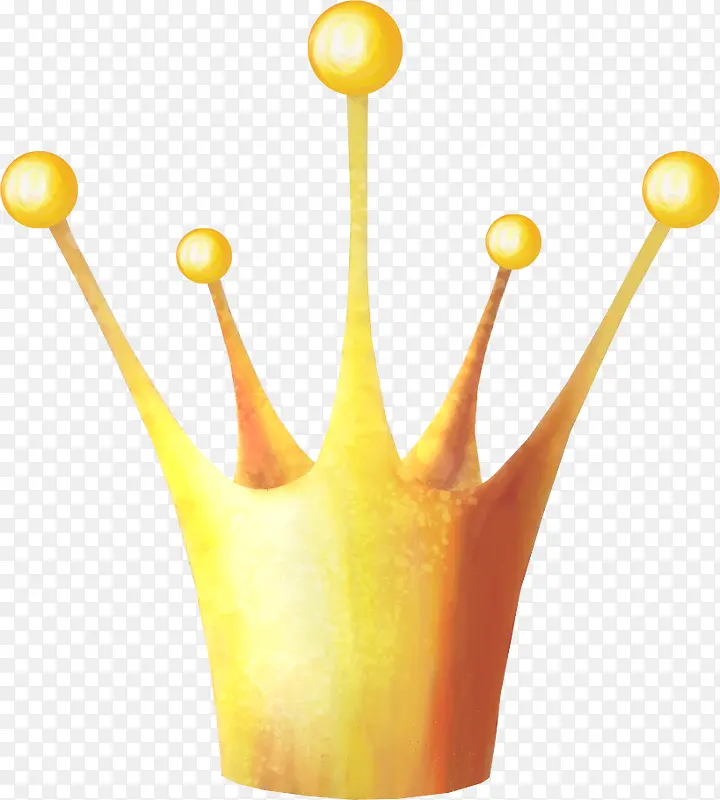 橙色创意皇冠