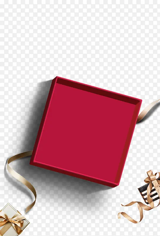 红色礼盒