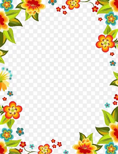 花样边框