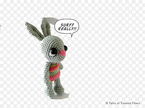 创意针织设计小兔