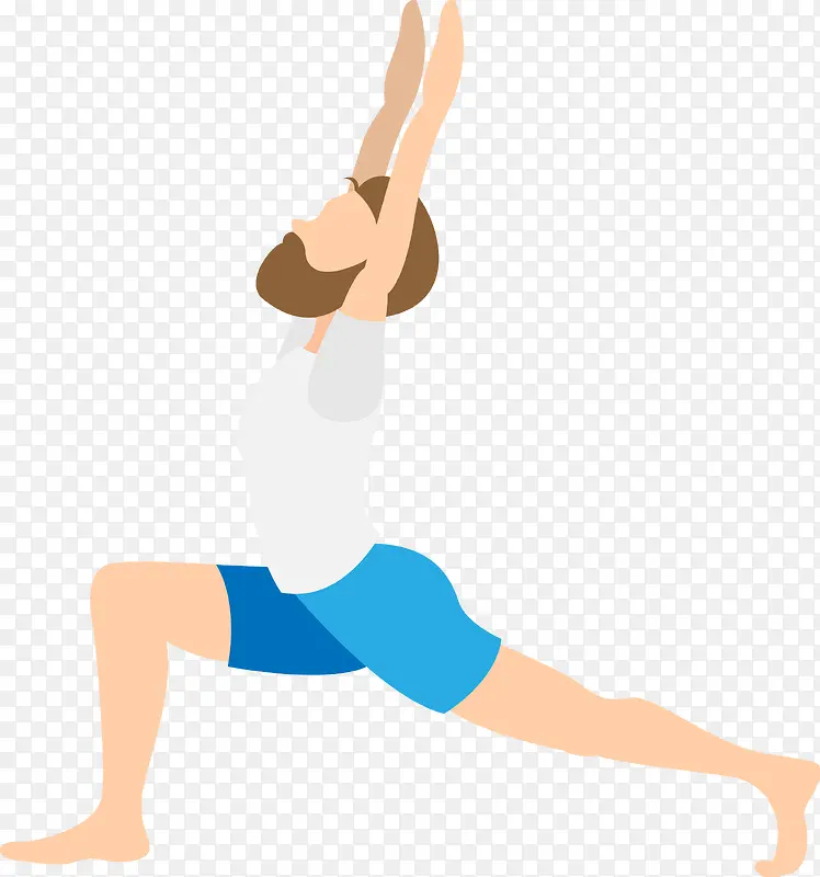 做瑜伽健身的人图