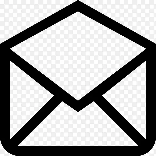 打开邮件信封背面接口概述符号图标