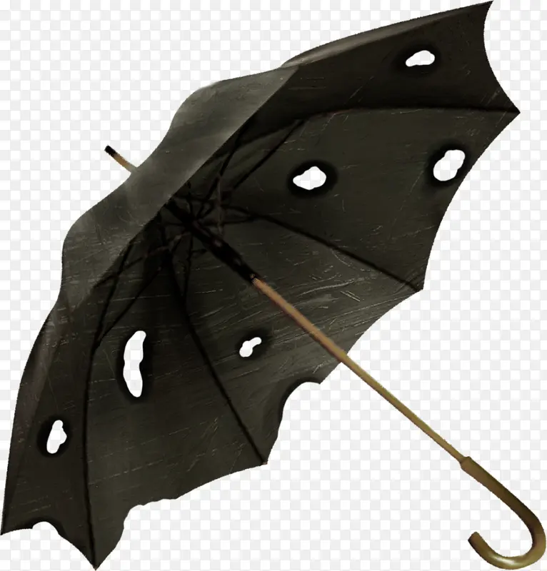 黑色雨伞