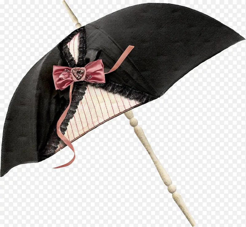 黑色精致雨伞
