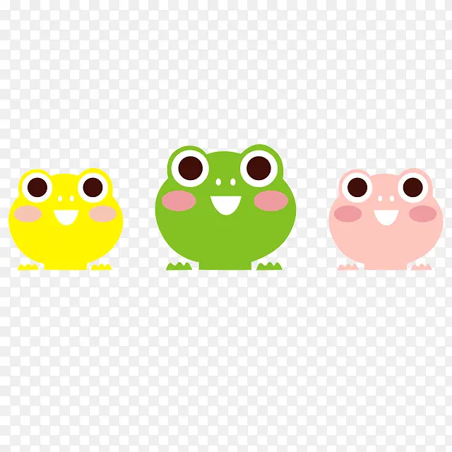 三只可爱小青蛙