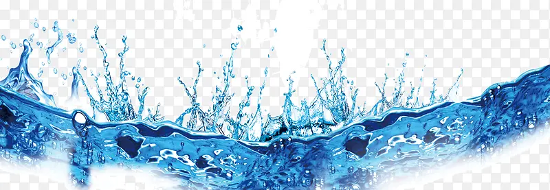 水花四溅