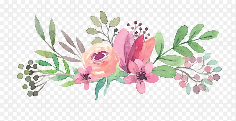 漂浮花束