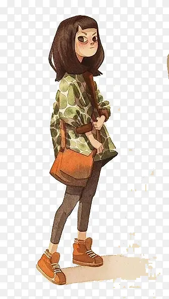 卡通女孩