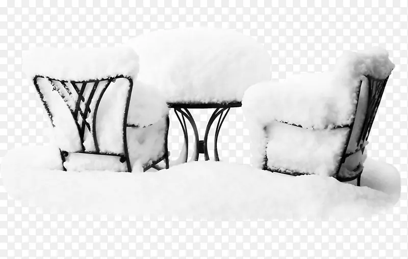 椅子和白雪