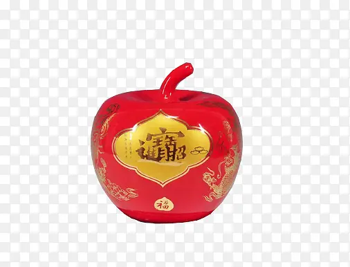 装饰品红苹果